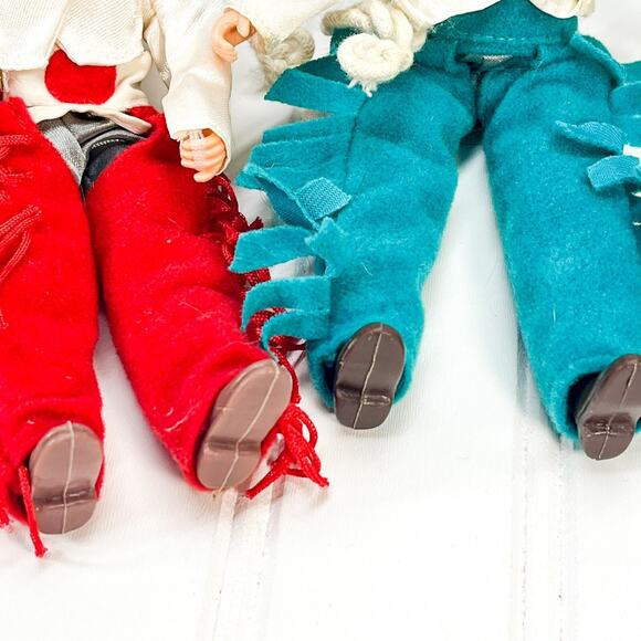 Rare Retired Breyer #7002 Horse and Rider Set Ponies Saddle Male and Female Doll - Picture 3 of 11